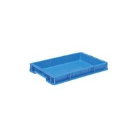 ＤＩＣプラスチック　容器資材 F型コンテナF－8　外寸：W424×D291×H102．5　黄 F-8ｷ