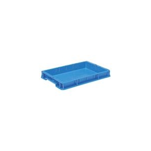 ＤＩＣプラスチック　容器資材 F型コンテナF－8　外寸：W424×D291×H102．5　黄 F-8ｷ-イメージ1
