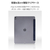 エレコム 13インチiPad Air(M3/M2) フラップケース 薄型軽量 背面クリア 2アングル ネイビー TB-A25XWVNV-イメージ5