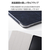 エレコム 13インチiPad Air(M3/M2) フラップケース 薄型軽量 背面クリア 2アングル ネイビー TB-A25XWVNV-イメージ6