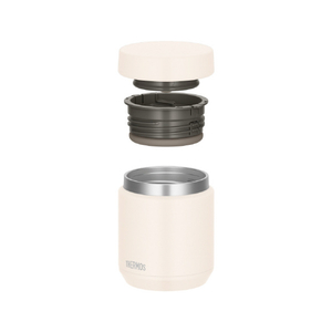サーモス 真空断熱スープジャー 300ml クリームホワイト JED-301CRW-イメージ3