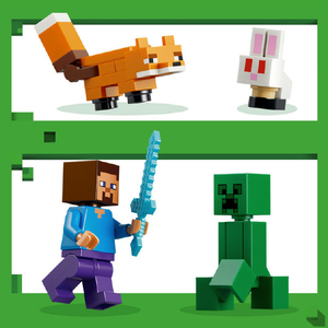レゴジャパン LEGO マインクラフト  21583 スティーブのタイガの冒険 21583ｽﾃｲ-ﾌﾞﾉﾀｲｶﾞﾉﾎﾞｳｹﾝ-イメージ8
