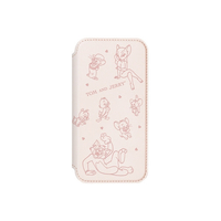 PGA iPhone 16用ガラスフリップケース トムとジェリー PG-W24AGF02TAJ