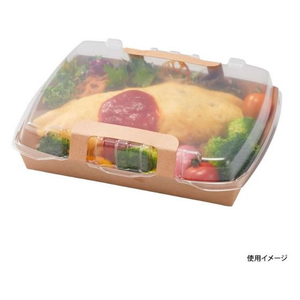 パックスタイル 弁当容器 ロックボックス800 本体 50枚 FC264SH-00641069-イメージ6