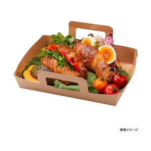 パックスタイル 弁当容器 ロックボックス800 本体 50枚 FC264SH-00641069-イメージ8
