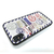 Dparks iPhone XS/X用ブラックケース スタンプ ブルー DS10407I8-イメージ4