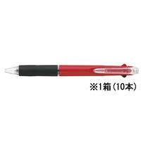 三菱鉛筆 ジェットストリーム3色ボール0.5mm赤10本 1箱(10本) F844285-SXE340005.15