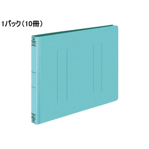 コクヨ フラットファイルW(厚とじ) A4ヨコ とじ厚25mm 青 10冊 1箱(10冊) F805576-ﾌ-W15NB-イメージ1