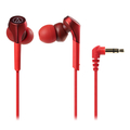 オーディオテクニカ インナーイヤーヘッドホン RD(レッド) ATH-CKS550X RD