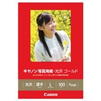 キヤノン 写真用紙・光沢 ゴールド L判 100枚 GL101L100