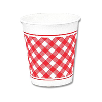 ヘイコー ペーパーカップ 5オンス 口径66mm Nギンガム R 100個 FC955SE-004535515