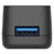 BUFFALO USB-A 3．2Gen1バスパワー上挿しハブ 磁石付 ブラック BSH4U320U3BK-イメージ3