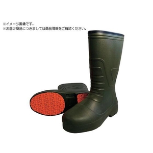 喜多 柔らかいEVAラバー安全長靴 KR7030 グリーン L FC283ZW-2352353-イメージ1