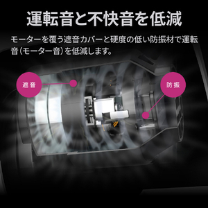 シャープ サイクロン式コードレススティッククリーナー RACTIVE Air ホワイト系 EC-AR11-W-イメージ6