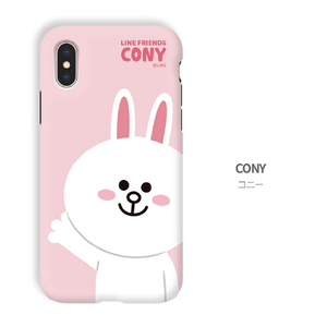 LINE FRIENDS iPhone XR用ケース DUAL GUARD ベーシック サリー KCL-DBA008-イメージ9