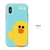 LINE FRIENDS iPhone XR用ケース DUAL GUARD ベーシック サリー KCL-DBA008-イメージ11