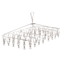 アイリスオーヤマ ステンレスピンチハンガー 42ピンチ PIH42SH