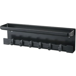 カール事務器 キーハンガー 傾斜トレー付き ブラック FCU3414-KH-001-K-イメージ1