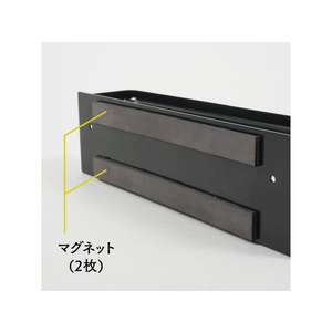カール事務器 キーハンガー 傾斜トレー付き ブラック FCU3414-KH-001-K-イメージ7