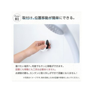 アスベル ラックスMG シェーバーホルダー FCF010V-A5824-イメージ5