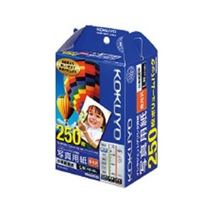 コクヨ IJP用写真用紙 印画紙原紙(高光沢)L 250枚入り KJ-D12L-250-イメージ1