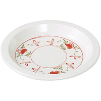 エンテック 小皿 10cm 赤絵 FC72963-AK-43