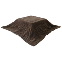 京都絞 こたつ掛布団 e angle select ブラウン/グレージュ KFR185E5BRGG