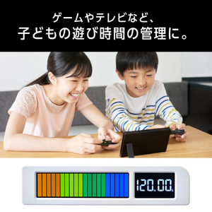 キングジム 目盛りで残り時間が一目でわかるタイマー シロ VBT20-WH-イメージ13