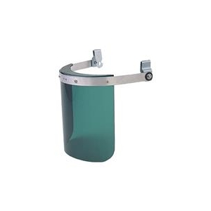 トラスコ中山 TRUSCO　ヘルメット取付型防災面　グリーン BM-HG-イメージ1