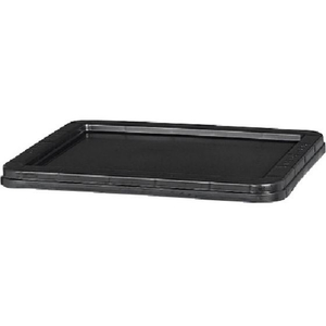 積水テクノ成型 導電コンテナ用 蓋T-9 黒 FC043GP-1143440-イメージ1