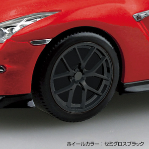 アオシマ 1/32 ニッサン R35 NISSAN GT-R 2024 カスタムホイール(レッド) Aﾗｸﾌﾟﾗ03CURDR35GTRﾚﾂﾄﾞ-イメージ3