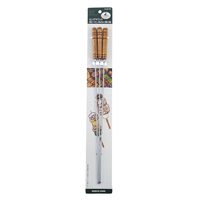 キャプテンスタッグ ビッグマウント 木柄バーベキュー串440mm(角棒) 3本組 M408ﾓｸｴﾊﾞ-ﾍﾞｷﾕ-ｸｼ440MMｶｸ