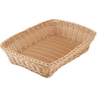 シービージャパン 洗えるバスケット ルンド レクタングルL キャラメル FC186MT