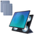 エレコム 13インチiPad Air(M3/M2) フラップケース 超薄型 マグネット着脱 スリープ対応 ブルーグレー TB-A25XWVPF2BG-イメージ2