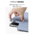 エレコム 13インチiPad Air(M3/M2) フラップケース 超薄型 マグネット着脱 スリープ対応 ブルーグレー TB-A25XWVPF2BG-イメージ4