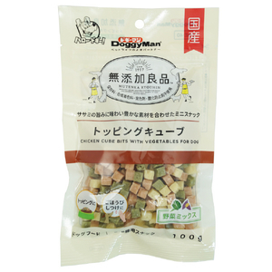 ドギーマンハヤシ 無添加良品 トッピングキューブ 野菜ミックス 100g ﾄﾂﾋﾟﾝｸﾞｷﾕ-ﾌﾞﾔｻｲ100G-イメージ1