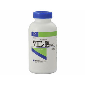 健栄製薬 クエン酸 結晶 500g FCR7463-イメージ1