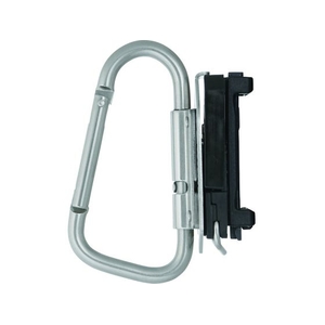 ＴＪＭデザイン タジマ/着脱式工具ホルダー ステン 折りたたみ式 カラビナ 大 銀5182110 FC959CE-1481055-イメージ2
