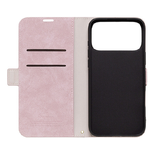 NATURAL　design iPhone17 Pro Max用 手帳型ケース STYLE NATURAL ライラック IP25-69P-VS11-イメージ3