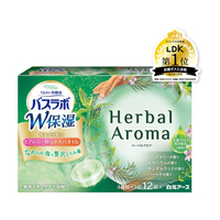 白元アース HERSバスラボ W保湿 Herbal Aroma12錠 FC911NW