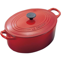 ル・クルーゼ ル・クルーゼ トラディション ココットオーバル 25cm チェリーレッド FC296LM-4514361