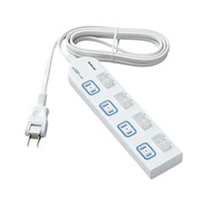 パナソニック WHA25244WP 2m ザ・タップ 4コ口 ホワイト