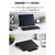 エレコム 13インチiPad Air(M3/M2) フラップケース 超薄型 マグネット着脱 スリープ対応 ブラック TB-A25XWVPF2BK-イメージ6