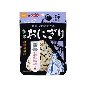 尾西食品 尾西の携帯おにぎり 昆布 長期保存対応 42g FCN2577-イメージ1