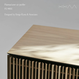 シャープ 隈研吾建築都市設計事務所(Kengo Kuma & Associates)デザイン監修 空気清浄機 FU-90KK-X1-イメージ2
