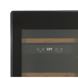 フィラディス 【右開き】薄型ワインセラー(44本収納) フォルスタージャパン Essential（エッセンシャル）調光調色機能付きLED  スライドラック オートクローズ扉 1温度タイプ ブラック ブラック FJE-113GSL(BK)-イメージ11
