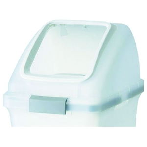 山崎産業 屋内用屑入れ リサイクルトラッシュ SKL-70用 角穴蓋 白 FC031JP-4414543-イメージ1