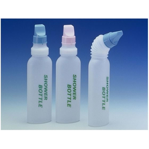 アルファメディカル シャワーボトル 450mL ブルー 1個 FCE458V-0-1047-02-イメージ1