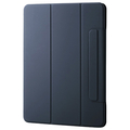 エレコム 13インチiPad Air(M3/M2) フラップケース 超薄型 マグネット着脱 スリープ対応 ネイビー TB-A25XWVPF2NV