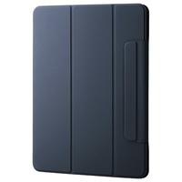 エレコム 13インチiPad Air(M3/M2) フラップケース 超薄型 マグネット着脱 スリープ対応 ネイビー TB-A25XWVPF2NV